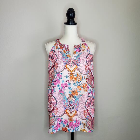 Tabitha Webb Paisley Tank Top Medium - Picture 1 of 7